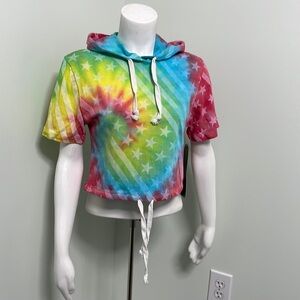 Tie Dye Top & Shorts Lounge Set